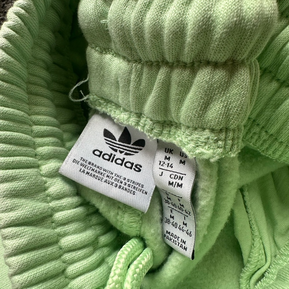 adidas Mint Green Track Joggers - Picture 3 of 3